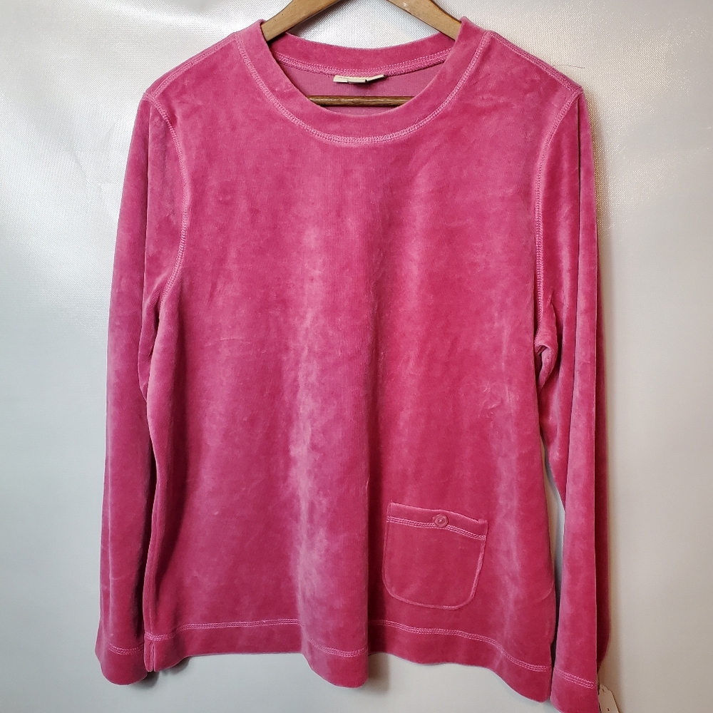 Appleseed's Velour Crewneck Pullover - image 1